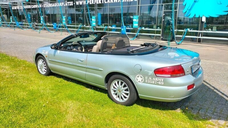 Silber Gebraucht 2003 Chrysler Sebring Cabriolet Cabrio | 2.800 € (Superpreis) - Bild 1/4