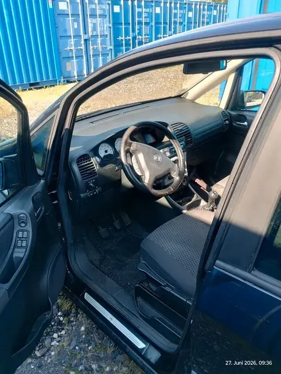 Gebraucht Opel Zafira Elegance 125 PS (91 kW) 2003 Schwarz Van / Kleinbus