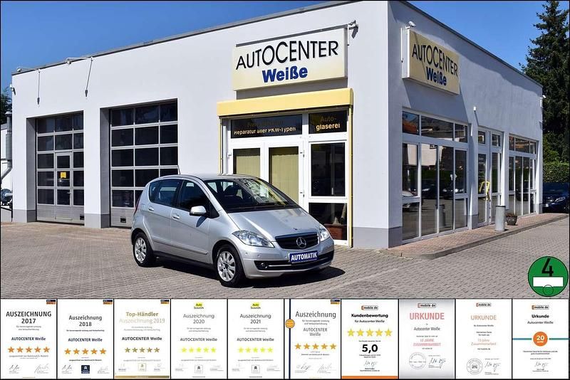 Polarsilber Gebraucht 2008 Mercedes A170 Kleinwagen | 8.980 € (Teuer) - Bild 1/4