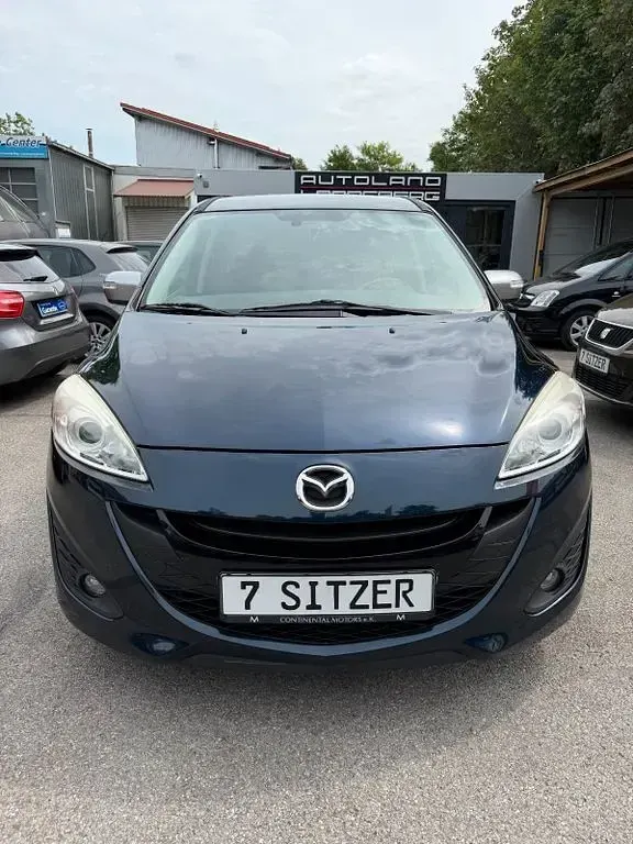 Gebraucht Mazda 5 116 PS (85 kW) 2014 Blau Van / Kleinbus