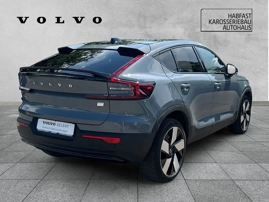 Gebraucht Volvo C40 Ultimate 169 kW (231 PS) 2023 Thunder grey / metallic SUV
