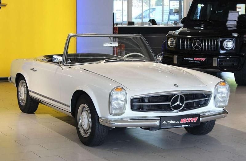 Weiß Gebraucht 1965 Mercedes SL280 Cabrio | 54.999 € - Bild 1/4