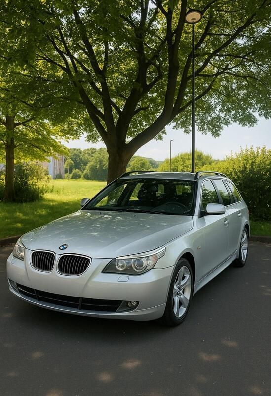 Grau Gebraucht 2009 BMW 525 Kombi | 3.378 € (Superpreis) - Bild 1/1