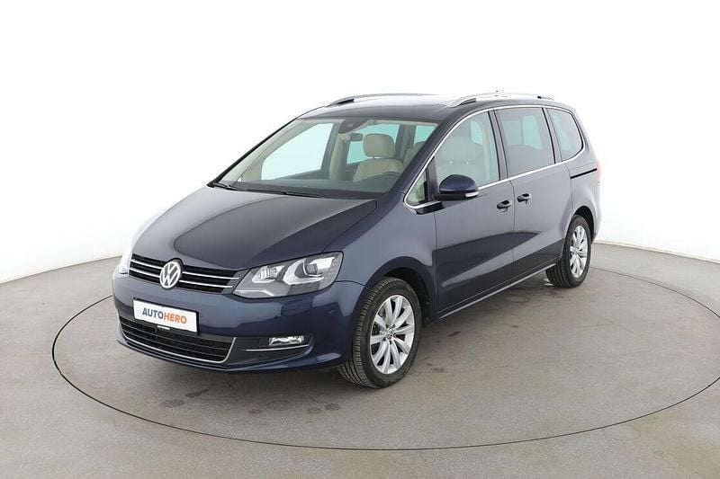 Gebraucht VW Sharan Highline 184 PS (135 kW) 2015 Blau Van / Kleinbus