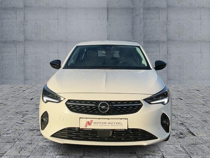 Gebraucht Opel Corsa Elegance 101 PS (74 kW) 2022 Jade weiss/arktis weiss Kleinwagen