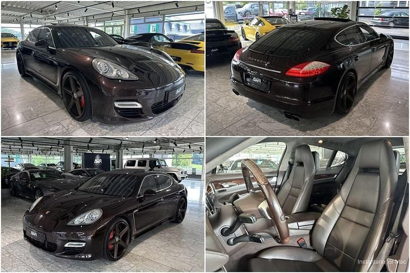 Mahagonimetallic Gebraucht 2010 Porsche Panamera Turbo Limousine | 23.980 € (Superpreis) - Bild 1/4