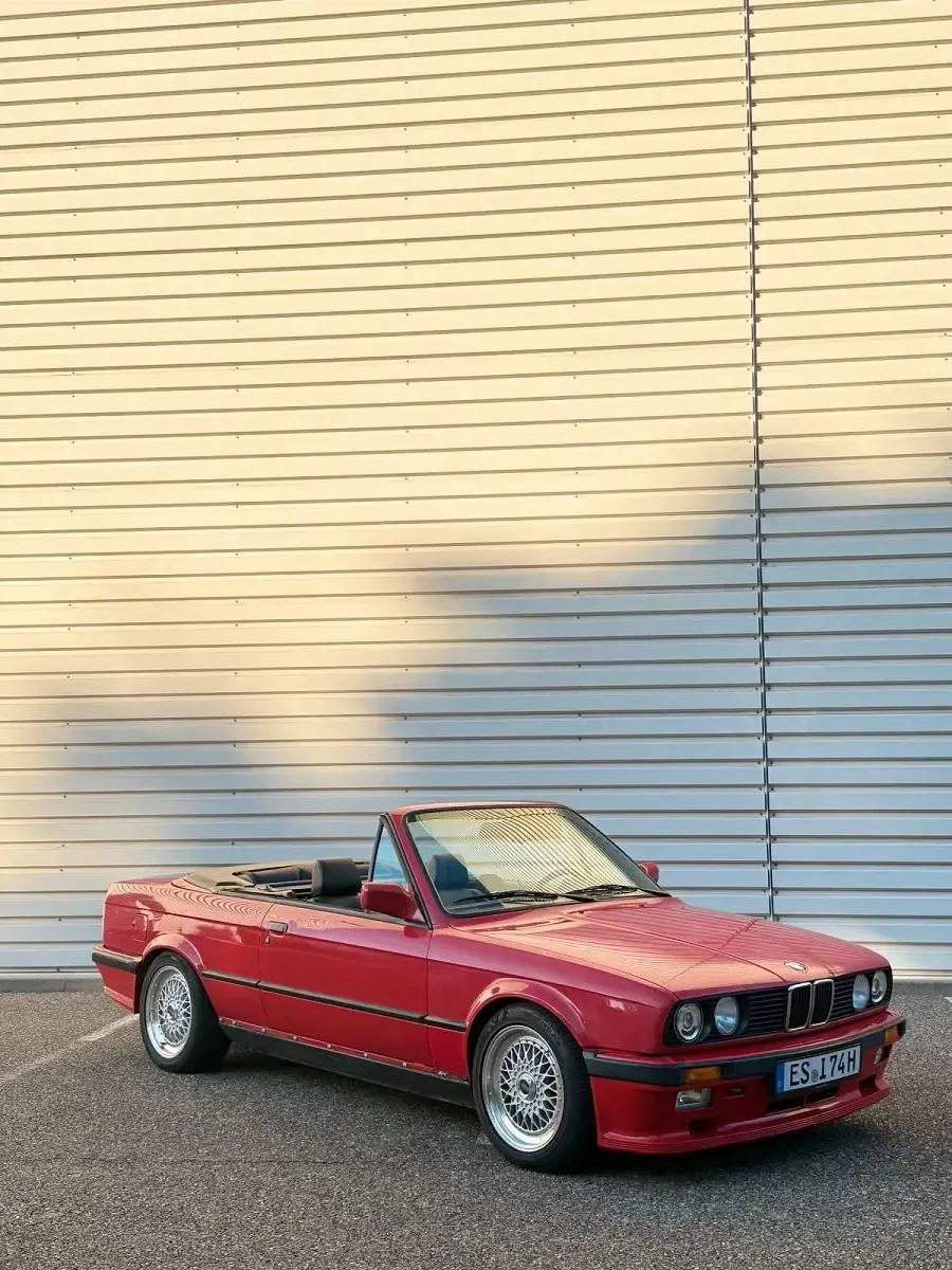 Gebraucht BMW 325 Cabriolet 170 PS (125 kW) 1986 Rot Cabrio