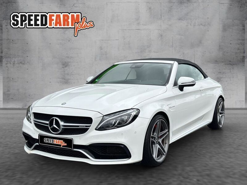 Weiß Gebraucht 2017 Mercedes C63 AMG AMG Cabrio | 49.999 € (Guter Preis) - Bild 1/4