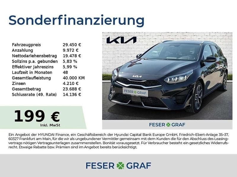 Zilinaschwarz Gebraucht 2025 Kia Ceed Sportswagon GT-Line Kombi | 29.450 € (Fairer Preis) - Bild 1/4