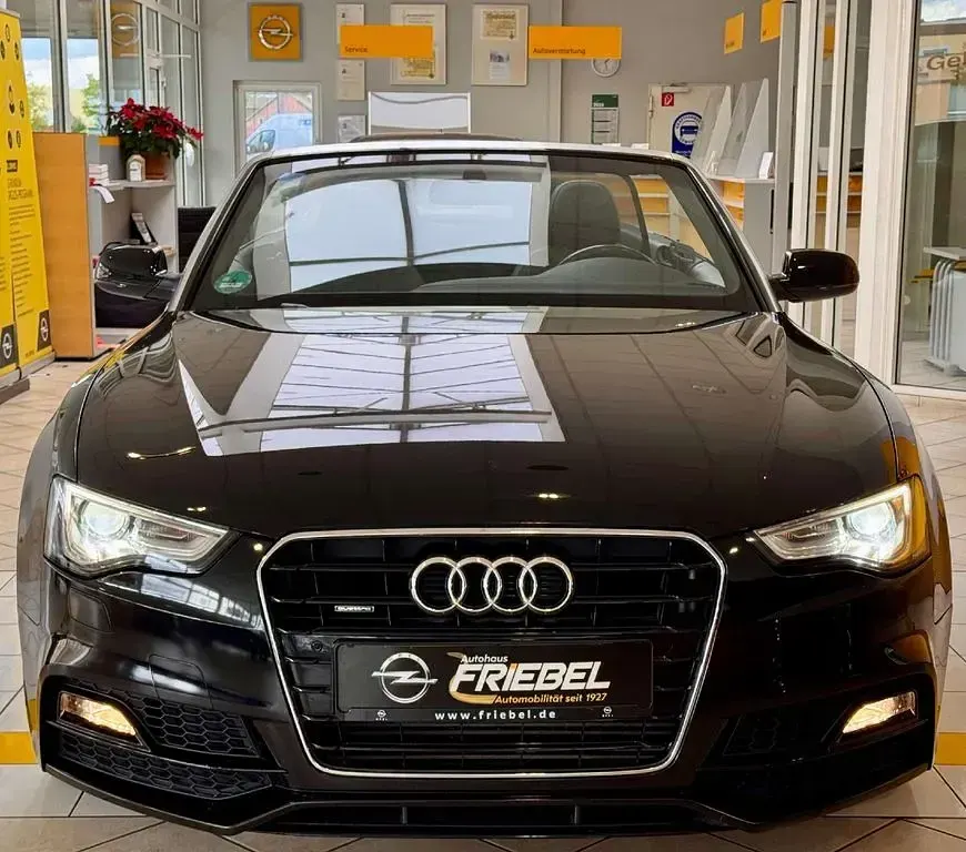 Gebraucht Audi A5 Cabriolet S-Line 230 PS (169 kW) 2016 Mythosschwarz metallic Cabrio