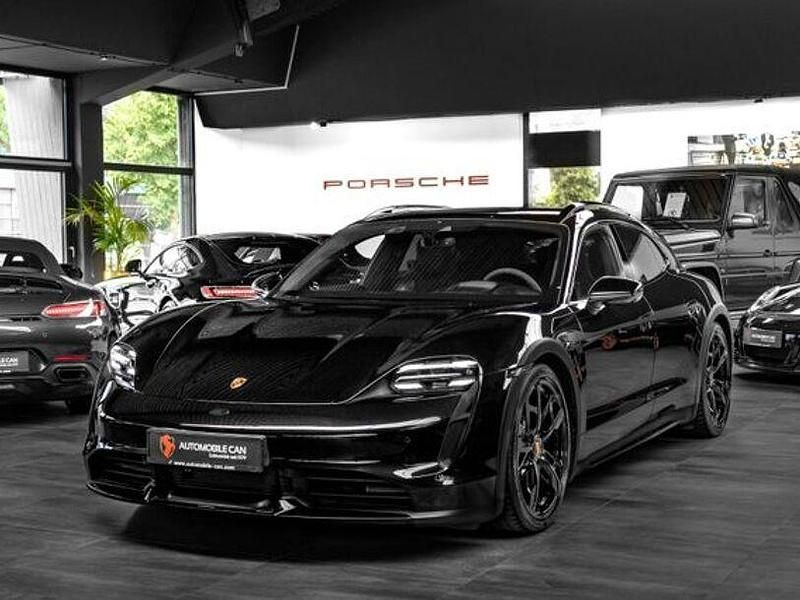 Gebraucht Porsche Taycan Cross Turismo 500 kW (680 PS) 2022 Tiefschwarz (metallic) Limousine