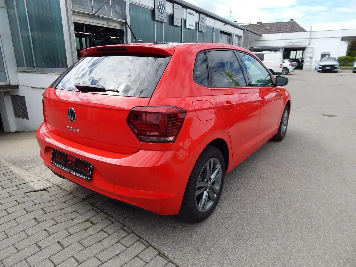 Gebraucht VW Polo Active 110 PS (80 kW) 2021 Rot Kleinwagen