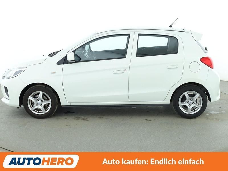 Gebraucht Mitsubishi Space Star Basis 71 PS (52 kW) 2021 Weiß Kleinwagen