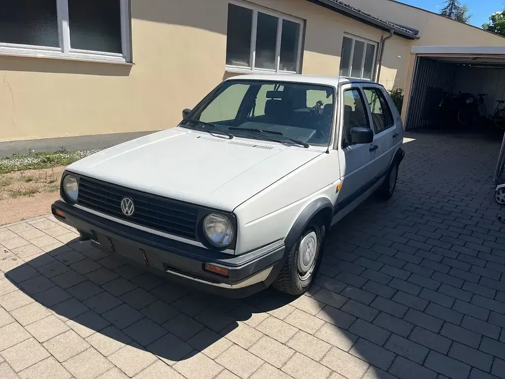 Gebraucht VW Golf III 69 PS (50 kW) 1992 Weiß Kleinwagen
