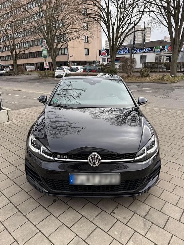 Gebraucht VW Golf GTD 184 PS (135 kW) 2017 Schwarz Coupé