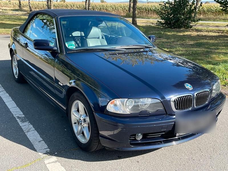 Blau Gebraucht 2001 BMW 320 Cabriolet Cabrio | 4.000 € (Guter Preis) - Bild 1/4