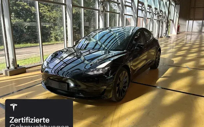 Gebraucht Tesla Model 3 Performance 377 kW (513 PS) 2022 Schwarz Limousine