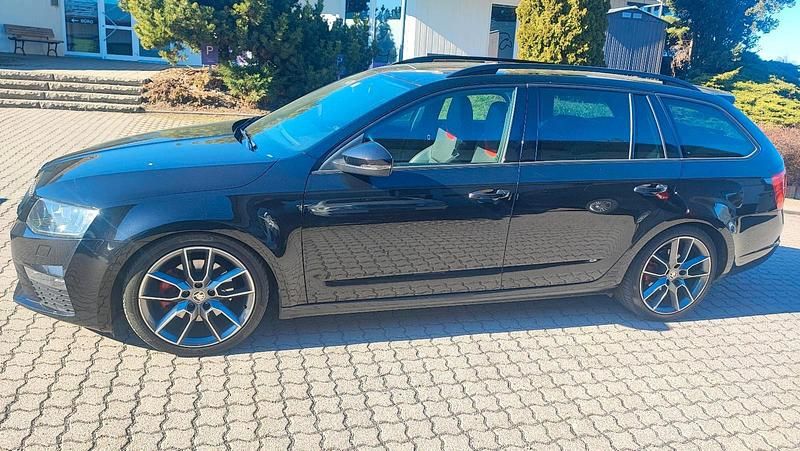 Gebraucht Skoda Octavia RS 184 PS (135 kW) 2016 Schwarz Kleinwagen