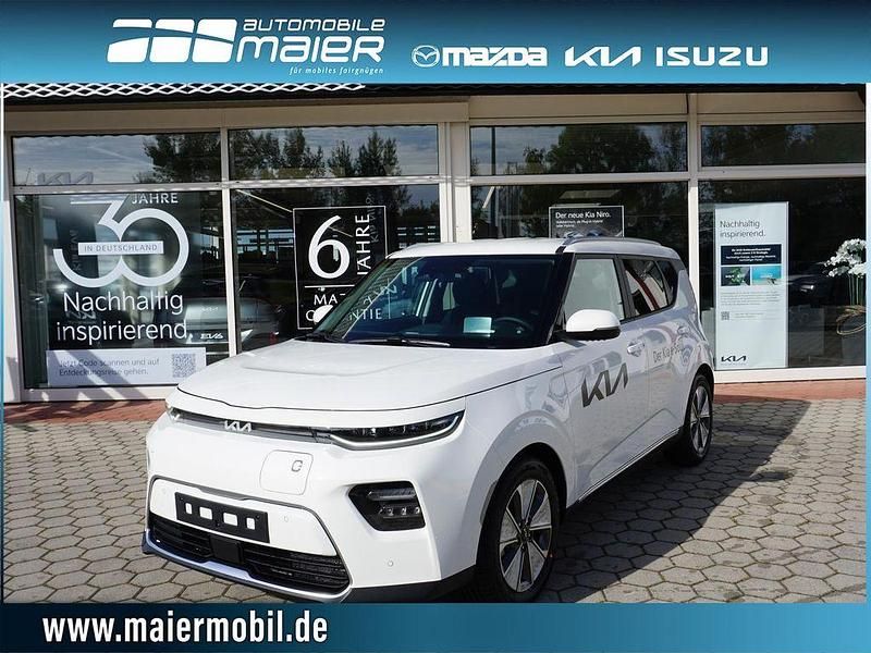 Weiß Gebraucht 2023 Kia Soul EV Inspiration SUV | 28.950 € (Fairer Preis) - Bild 1/4