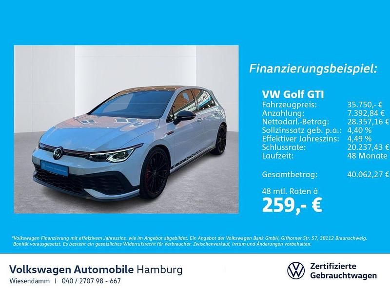 Oryxwhite perlmutteffekt deep black perl (metallic) Gebraucht 2022 VW Golf VIII GTI Clubsport Limousine | 34.930 € (Etwas zu teuer) - Bild 1/4