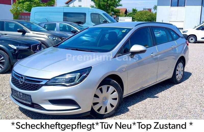Silber Gebraucht 2019 Opel Astra Business Kombi | 7.950 € (Fairer Preis) - Bild 1/4