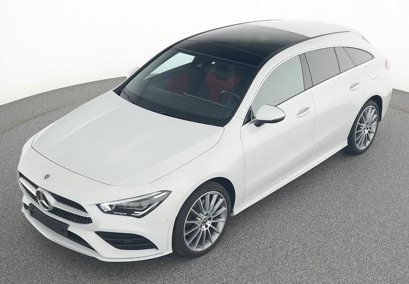 Weiß Gebraucht 2022 Mercedes CLA250e Shooting Brake AMG Kombi | 26.999 € (Fairer Preis) - Bild 1/4