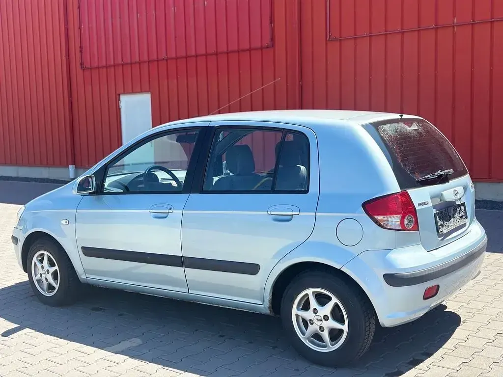 Gebraucht Hyundai Getz 63 PS (46 kW) 2003 Blau Kleinwagen