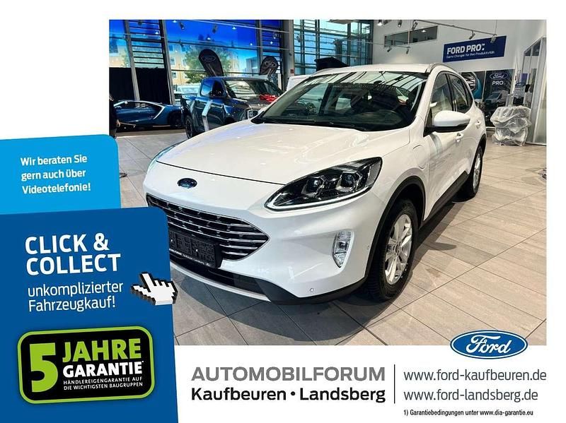 Frostweiß Gebraucht 2021 Ford Kuga Titanium SUV | 21.990 € (Superpreis) - Bild 1/4