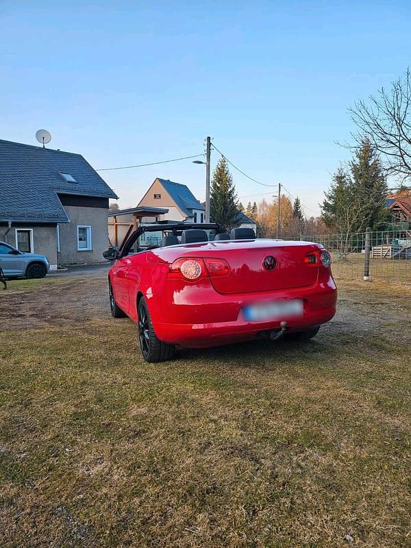 Occasion VW Eos 140 ch (102 kW) 2009 Rouge Cabriolet