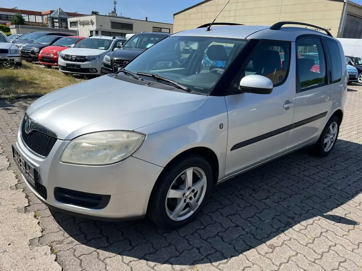 Gebraucht Skoda Roomster Style 86 PS (63 kW) 2007 Diamantsilber metallic Van / Kleinbus