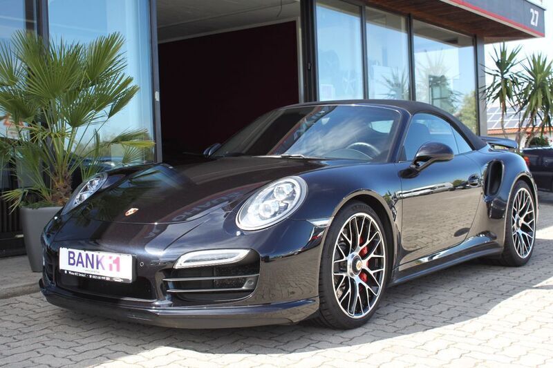 Schwarz Gebraucht 2014 Porsche 911 Turbo Cabriolet Chrono Cabrio | 111.490 € (Fairer Preis) - Bild 1/4