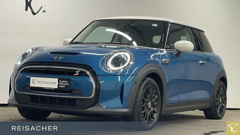 Island blue Gebraucht 2022 Mini Cooper SE Classic Kleinwagen | 17.440 € (Fairer Preis) - Bild 1/4