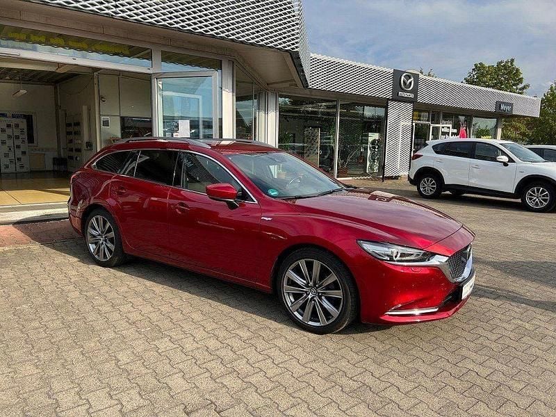 Gebraucht Mazda 6 Sports-Line 194 PS (142 kW) 2018 Rot Kombi