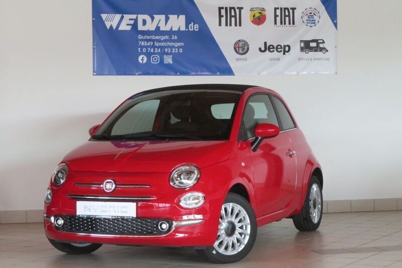 Passione rot Neu 2024 Fiat 500C Dolcevita Cabrio | 18.440 € (Fairer Preis) - Bild 1/4