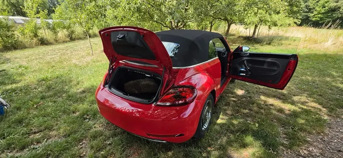 Gebraucht VW Beetle Cabriolet 105 PS (77 kW) 2016 Rot Cabrio