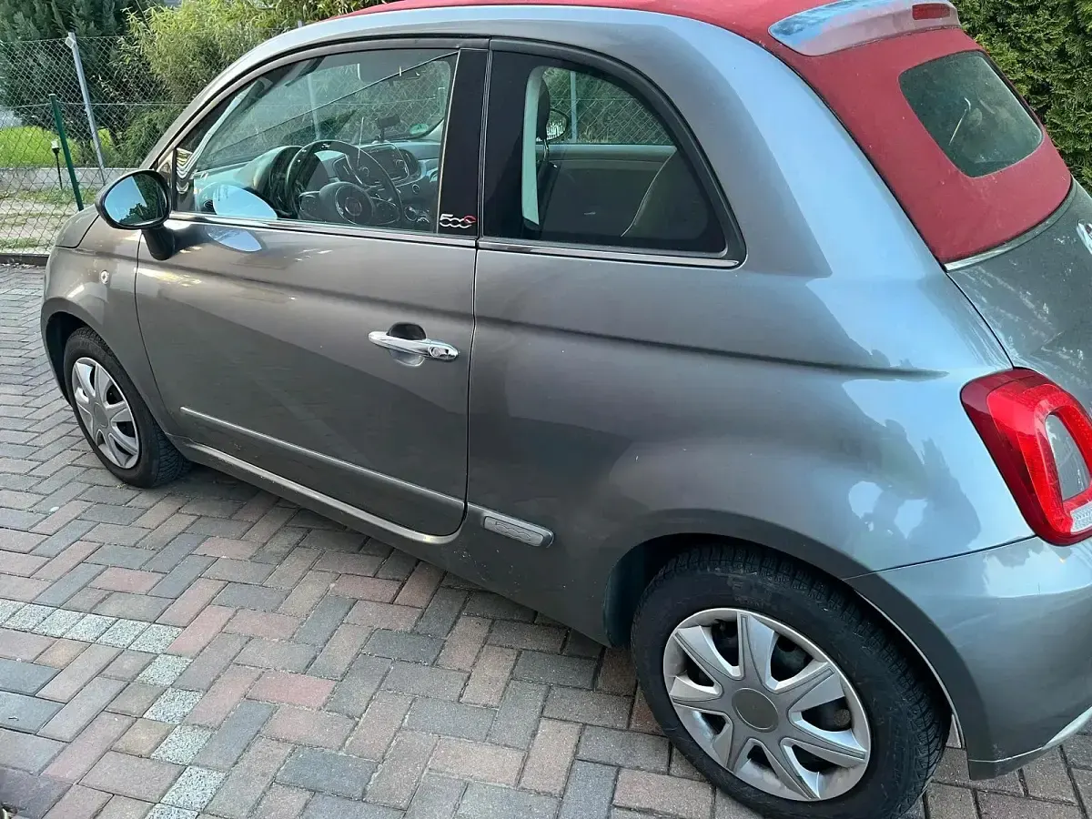 Gebraucht Fiat 500C 2016 Grau Cabrio
