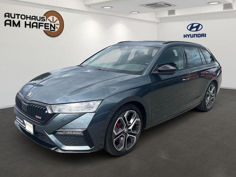 Grau Gebraucht 2021 Skoda Octavia RS Kombi | 29.999 € (Fairer Preis) - Bild 1/4