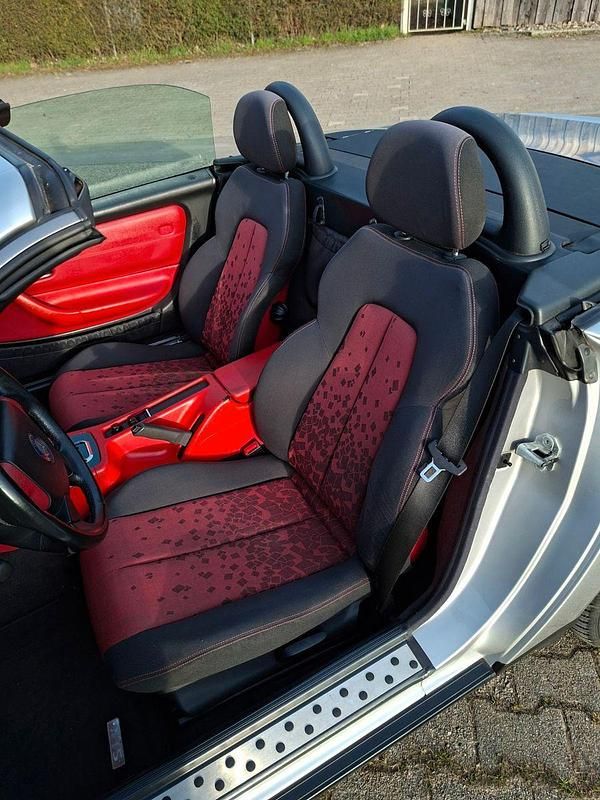 Gebraucht Mercedes SLK200 136 PS (100 kW) 1997 Silber Cabrio