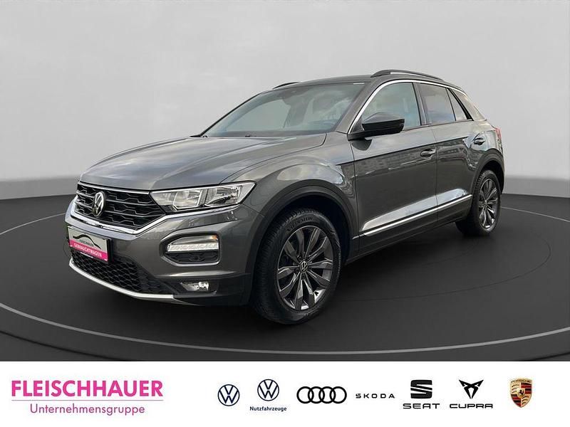 Grau Gebraucht 2021 VW T-Roc Sport SUV | 17.990 € (Superpreis) - Bild 1/4