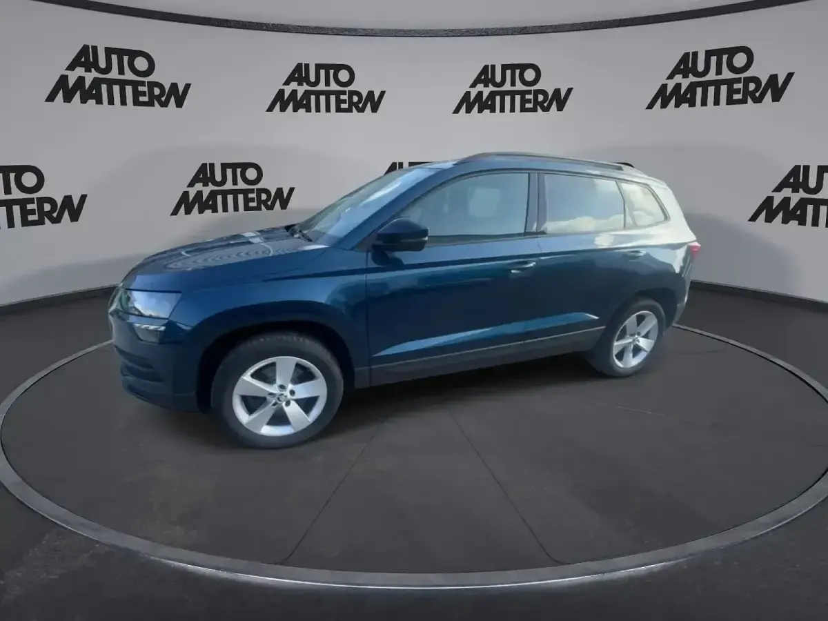 Gebraucht Skoda Karoq Ambition 116 PS (85 kW) 2018 Blau SUV