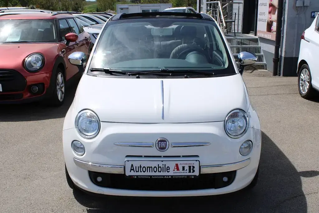 Gebraucht Fiat 500C Lounge 69 PS (50 kW) 2012 Weiß Cabrio
