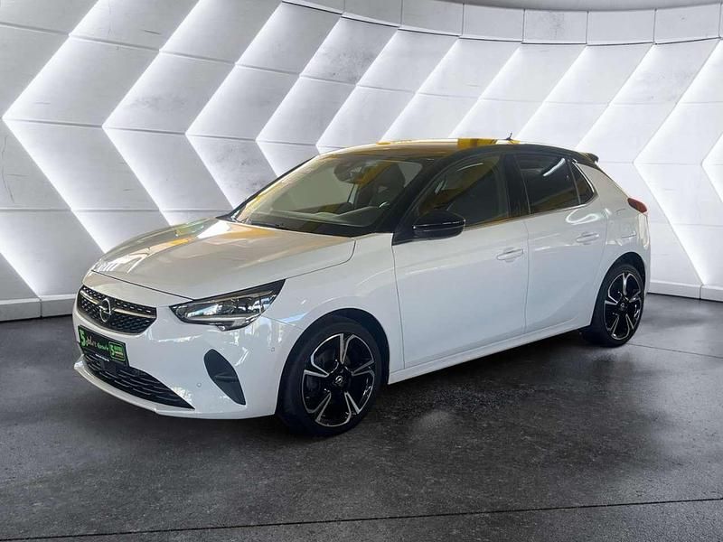 Gebraucht Opel Corsa Elegance 101 PS (74 kW) 2022 Jade weiss/arktis weiss Kleinwagen