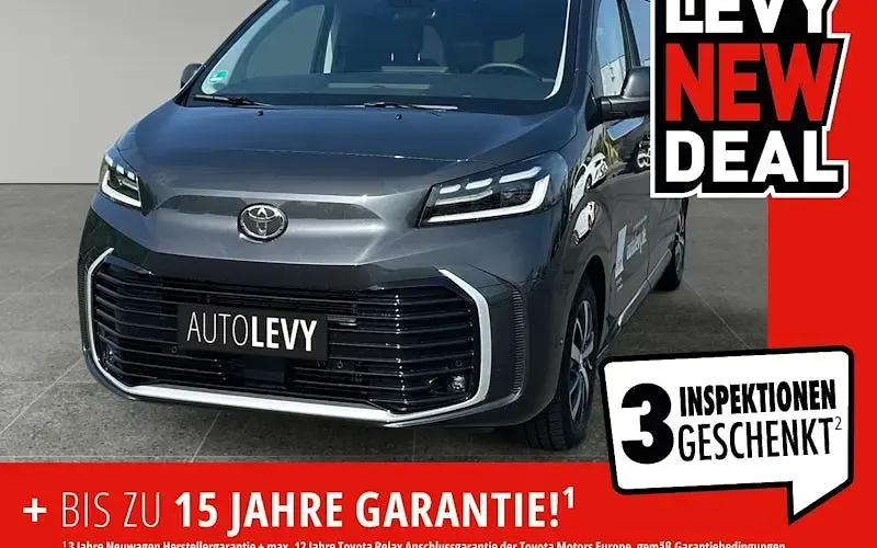 Gebraucht Toyota Proace Verso Lounge 180 PS (132 kW) 2025 Grau Kombi