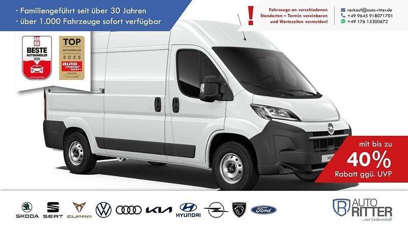 Cassablanca weiß Neu 2025 Opel Movano Van | 30.390 € (Guter Preis) - Bild 1/4