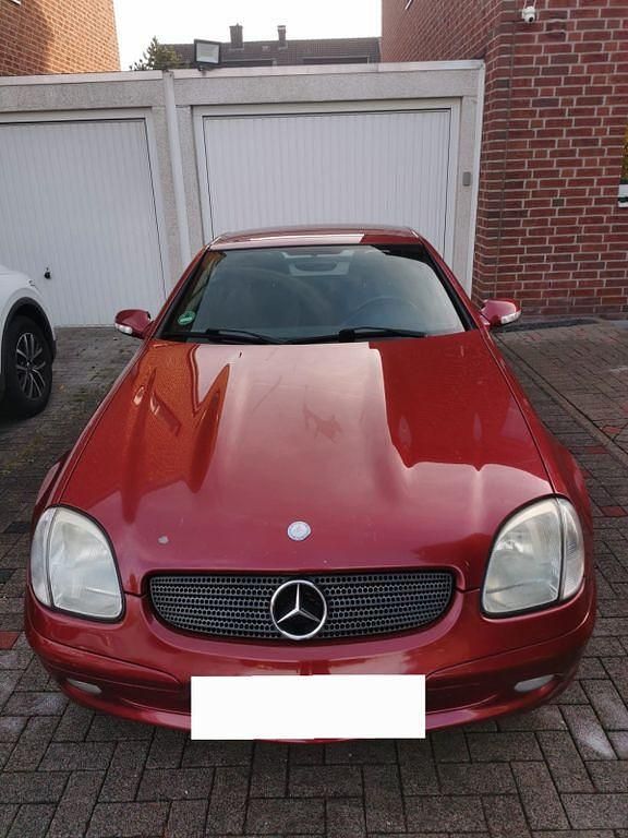 Rot Gebraucht 2001 Mercedes SLK200 Cabrio | 2.700 € (Superpreis) - Bild 1/4