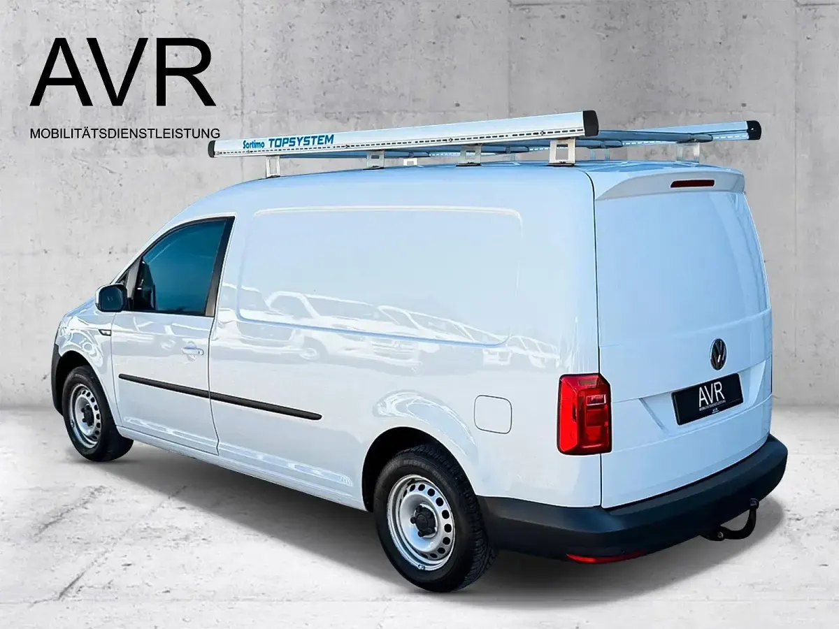 Gebraucht VW Caddy Maxi 102 PS (75 kW) 2020 Weiß Van / Kleinbus