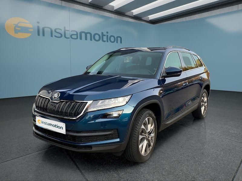 Blau Gebraucht 2021 Skoda Kodiaq SUV | 30.449 € (Fairer Preis) - Bild 1/4