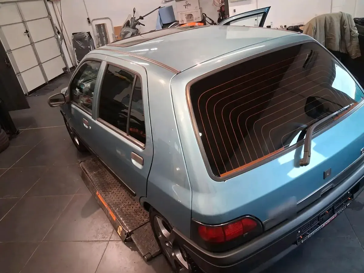 Gebraucht Renault Clio 55 PS (40 kW) 1994 Blau Kleinwagen