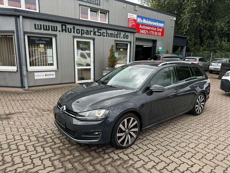 Grau Gebraucht 2013 VW Golf VII Highline Kombi | 8.299 € (Fairer Preis) - Bild 1/4