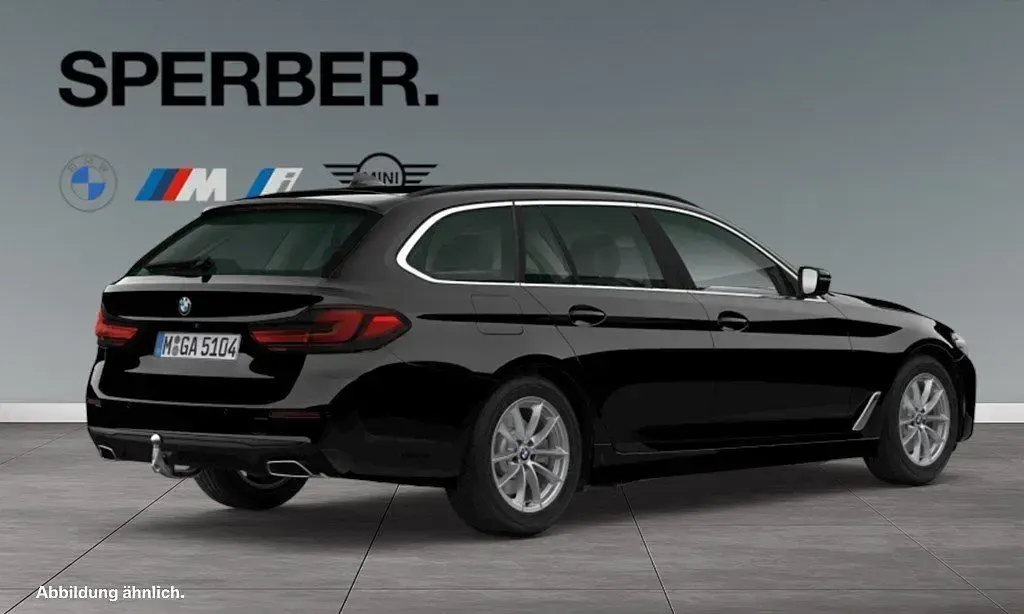 Gebraucht BMW 520 190 PS (139 kW) 2023 Schwarz Limousine